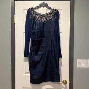 Womens blue dress
